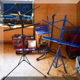 M11. Music stands and accessories. 